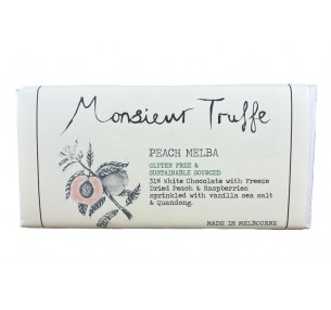31% White Block Peach Melba